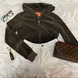Juicy couture velour hoodie
